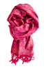 Pink pashmina tørklæde